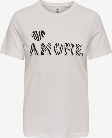 ONLY Paita 'ONLDITTE' värissä valkoinen: etupuoli