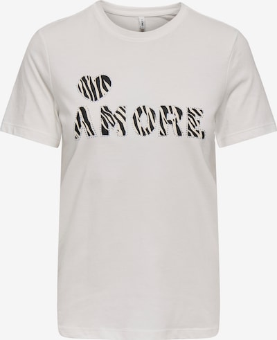 ONLY Paita 'ONLDITTE' värissä kerma / musta / valkoinen, Tuotenäkymä