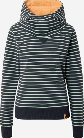 Fli Papigu Sweatshirt 'Entenarsch II' in Blauw: voorkant