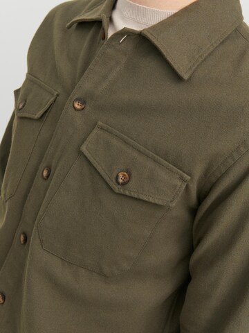 JACK & JONES Regular fit Overhemd 'JJEEddie' in Groen