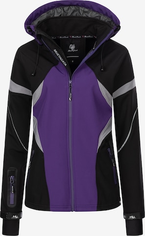 Rock Creek Outdoor Jacket in Purple: front