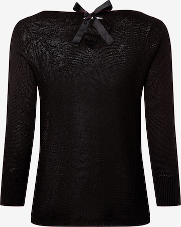 juoda MORE & MORE Megztinis 'Dolman': priekis