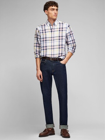 HECHTER PARIS Regular fit Overhemd in Blauw