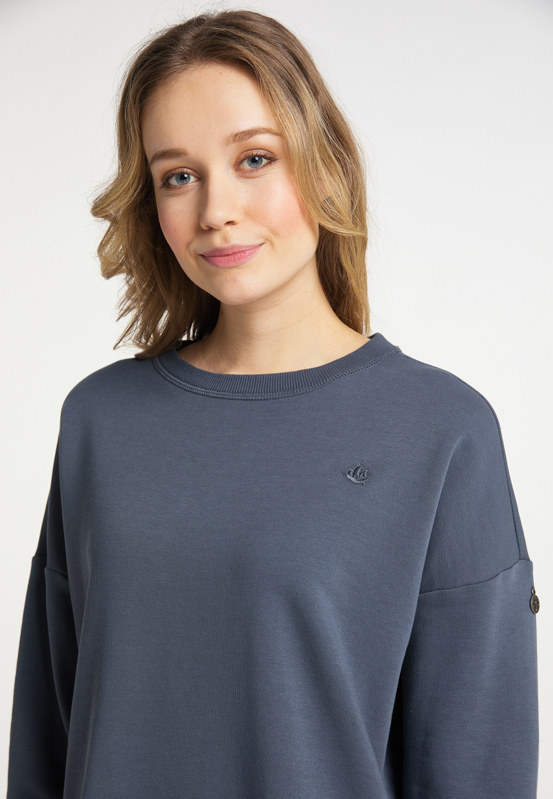 Frauen Sweat DreiMaster Vintage Sweatshirt in Marine - UT45388 Frauen Sweat DreiMaster Vintage Sweatshirt in Marine - UT45388