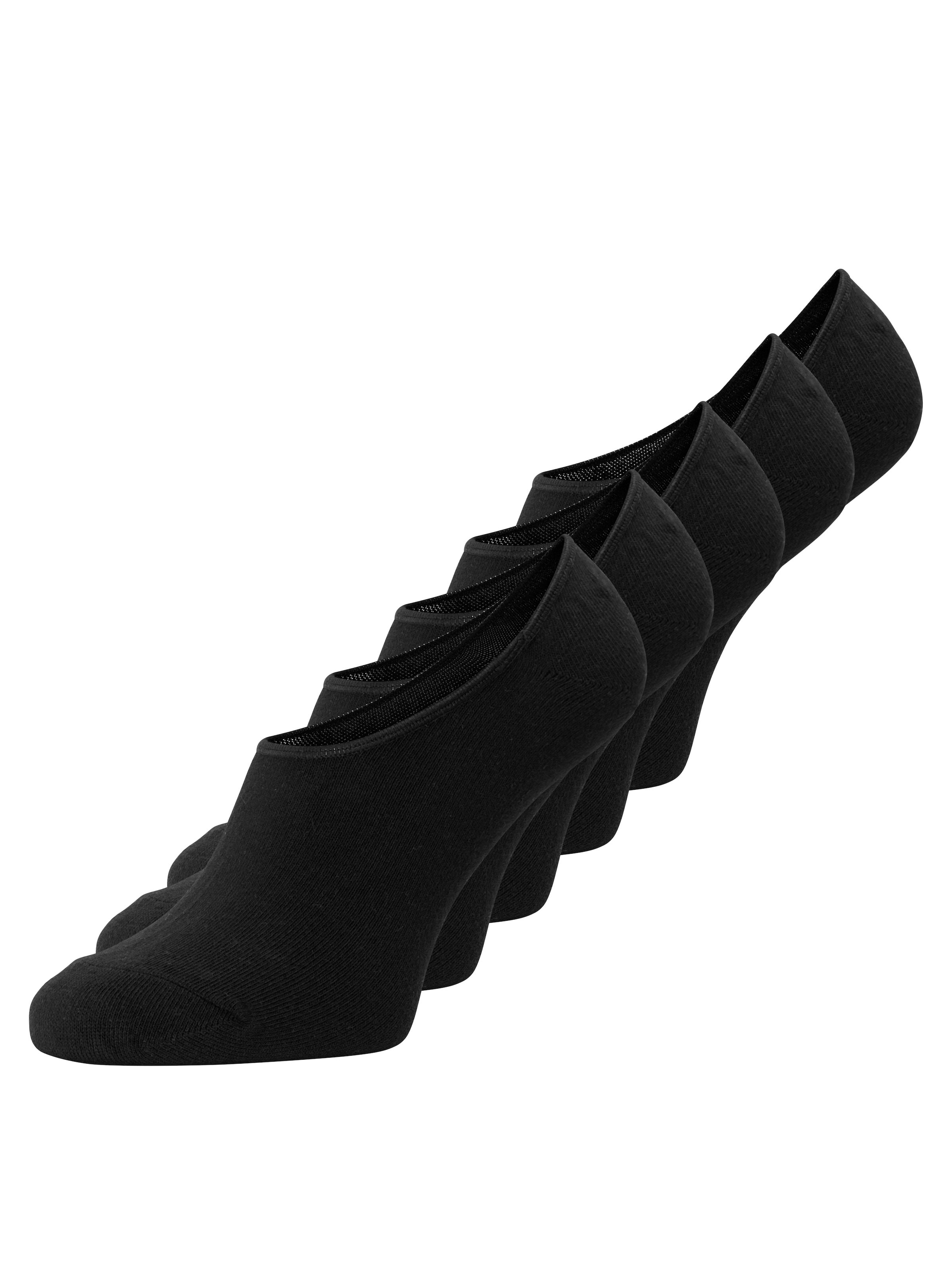 JACK & JONES Ankle Socks in Black: front