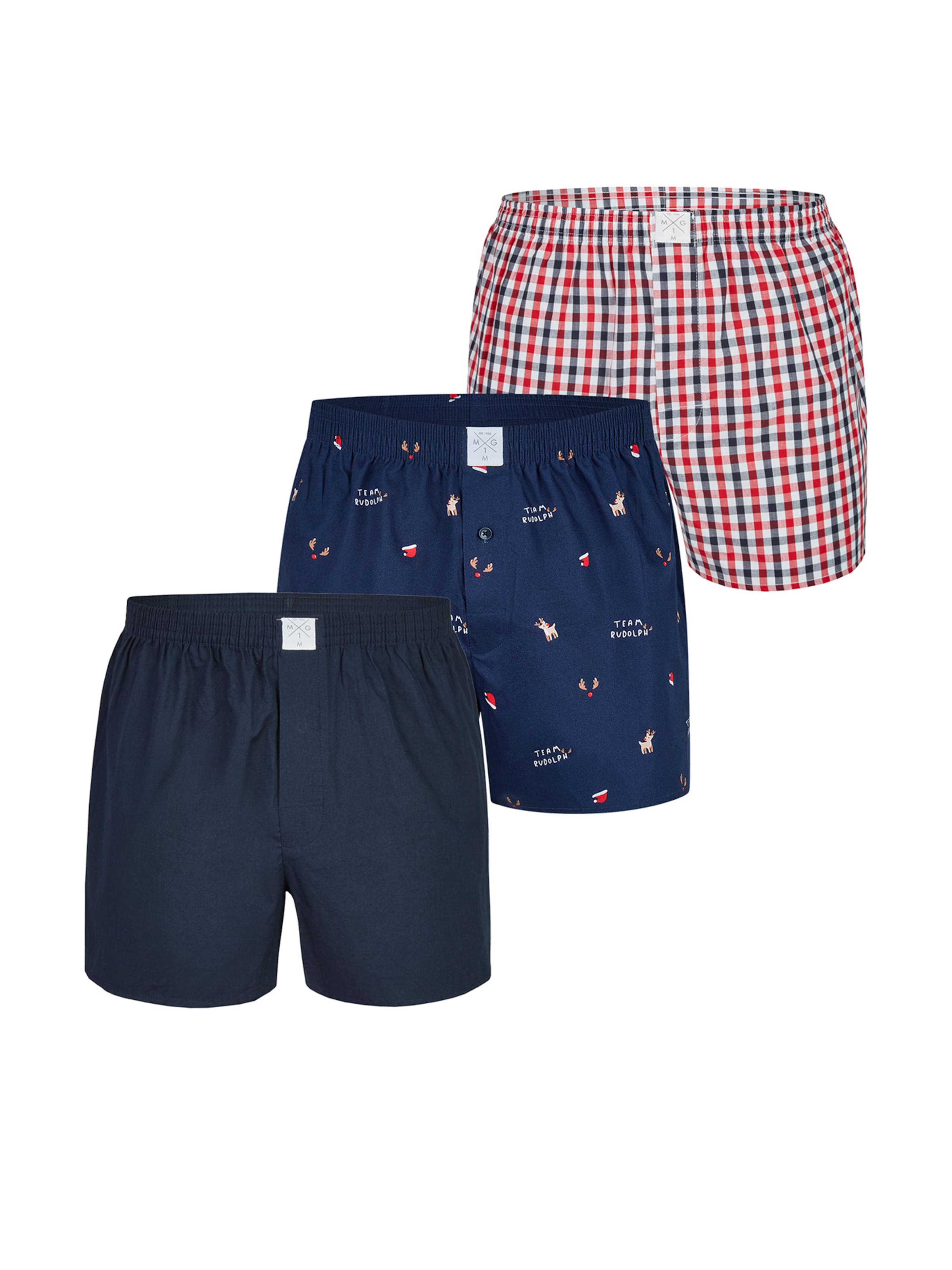 MG-1 Boxer ' Sugar Cane ' in Blau: Vorderseite