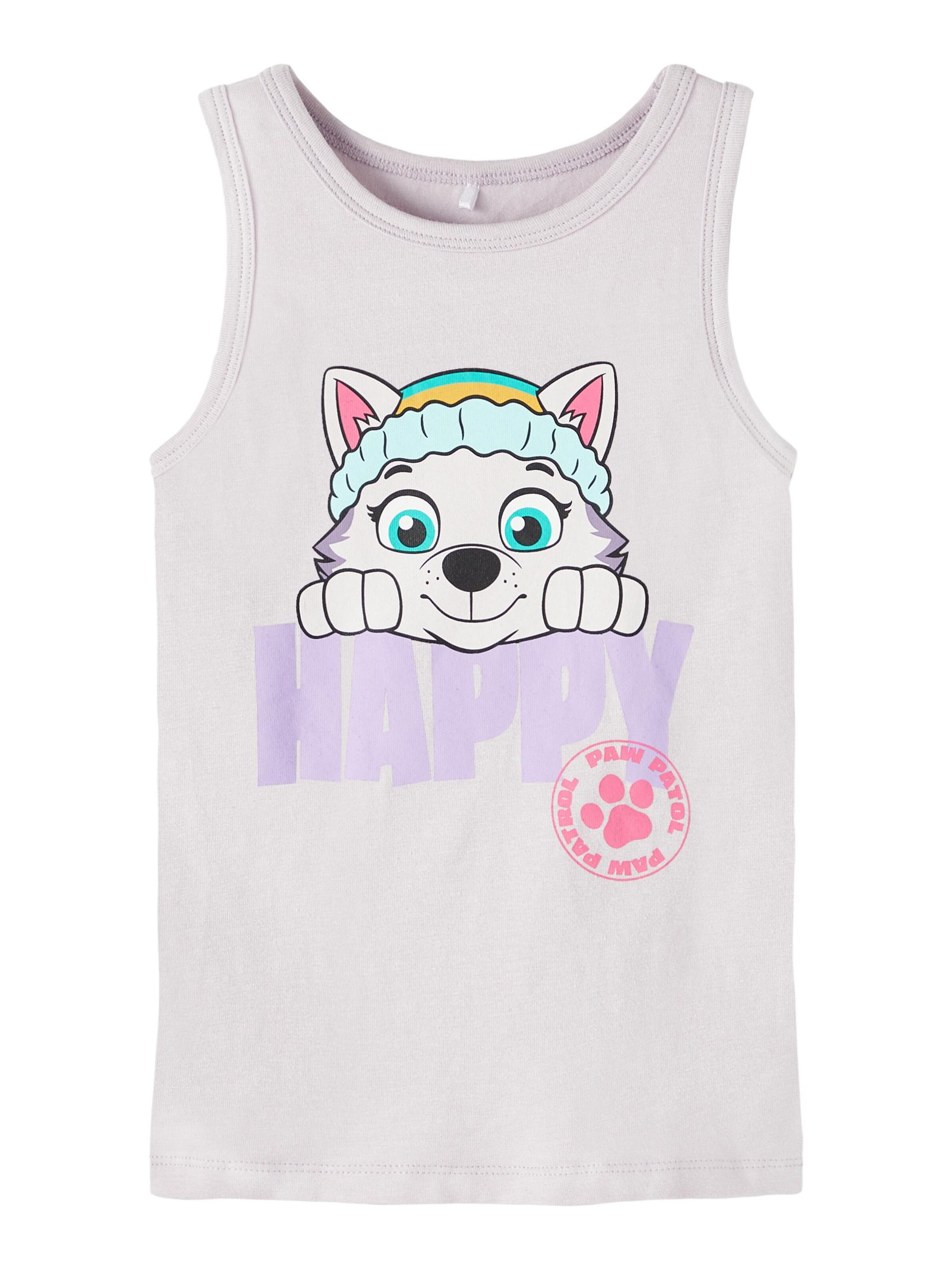 NAME IT Podkoszulka 'NMFJumas' w kolorze fioletowy: przód