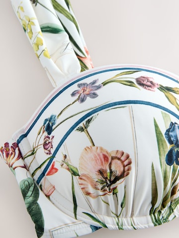 Balconcino Top per bikini di Next in bianco