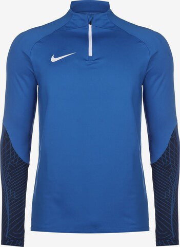 NIKE Performance Shirt 'Strike 23 Drill' in Blue: front