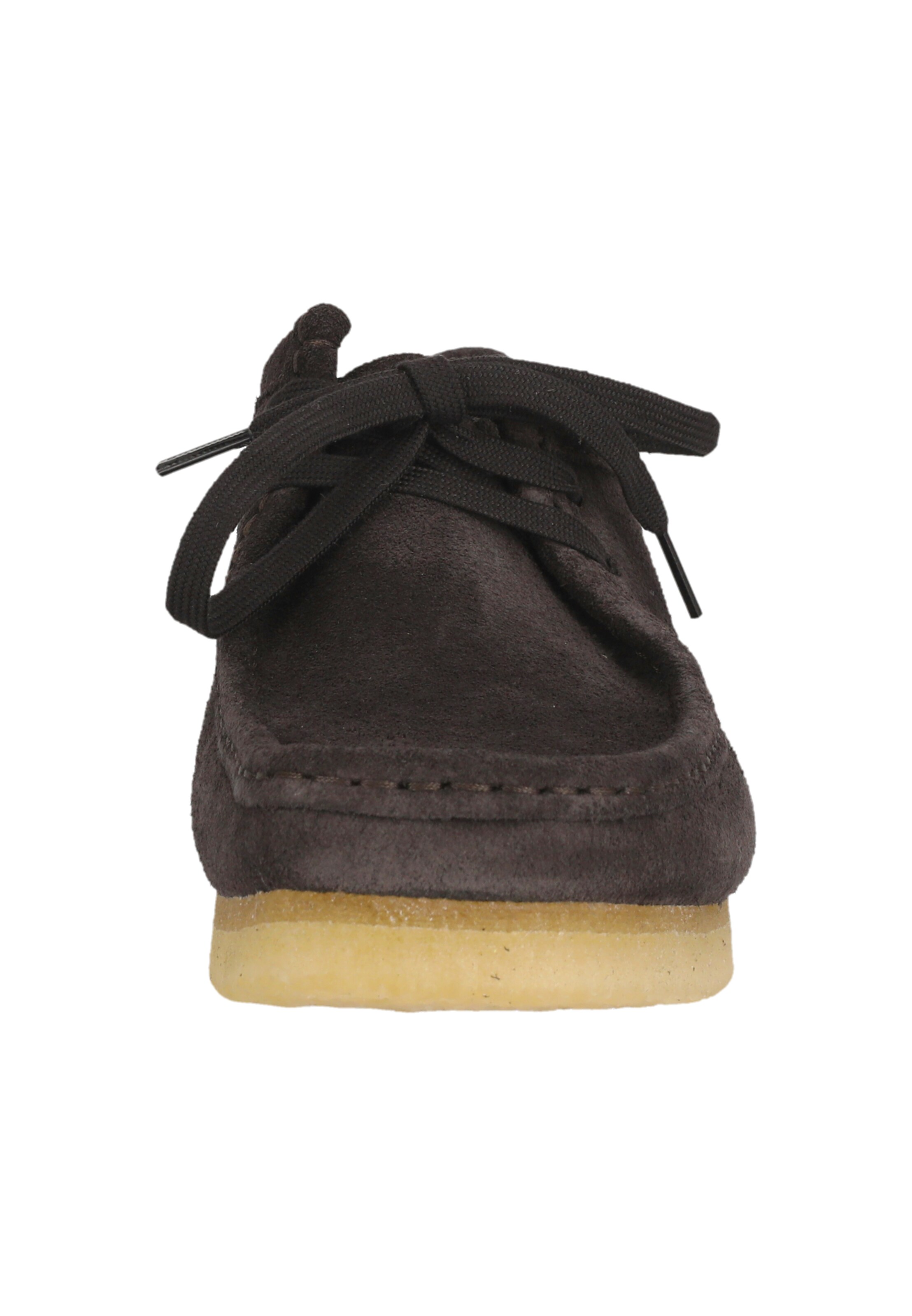 CLARKS Lace-up shoe 'Wallabee' in Brown