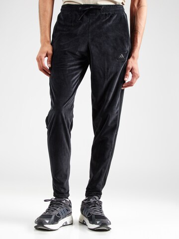 ADIDAS SPORTSWEAR Tapered Sporthose 'TIRO' in Schwarz: Vorderseite