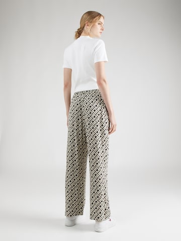 Wide leg Pantaloni 'FLUID' di TOMMY HILFIGER in beige