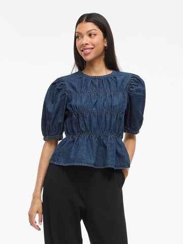 VILA Bluse 'VIHeidi' i blå: forside