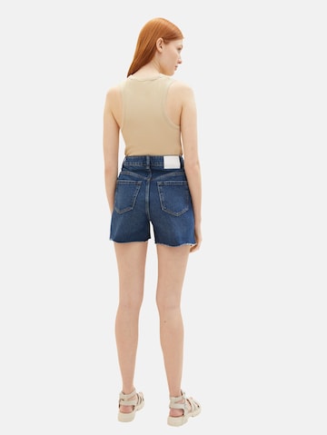 TOM TAILOR DENIM Regular Shorts in Blau