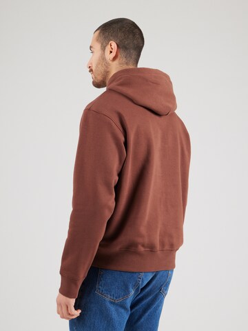 JACK & JONES Sweatshirt 'JORRIDGEWOOD URBAN' in Braun