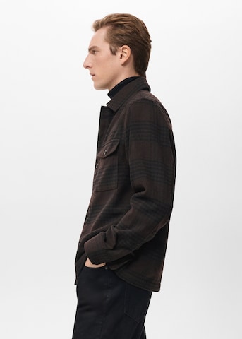 MANGO MAN Between-Season Jacket 'Greg' in Brown