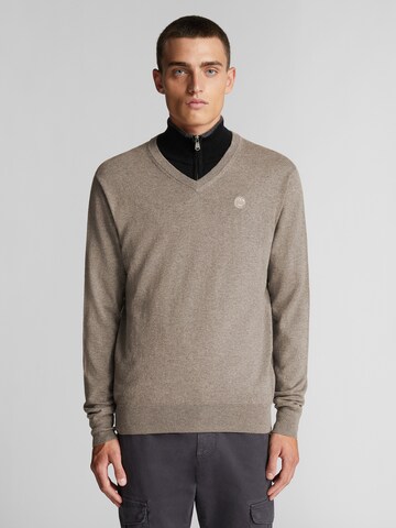 Pull-over North Sails en marron : devant