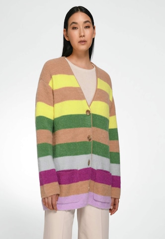 Peter Hahn Knit Cardigan in Mixed colors: front