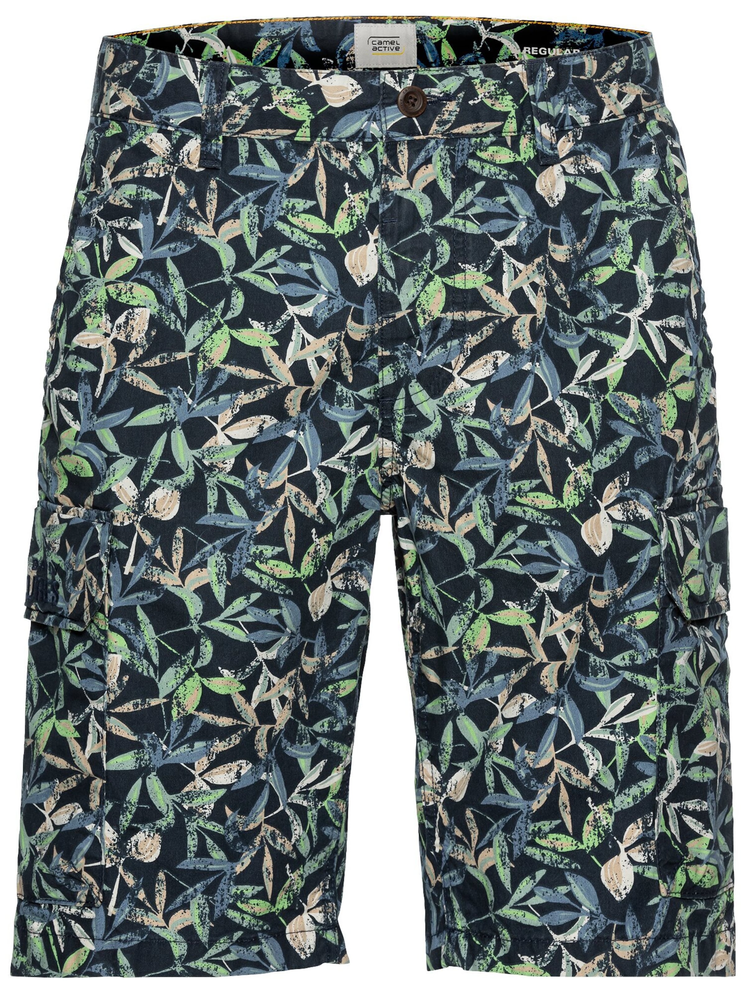 CAMEL ACTIVE Cargo Pants in Blue: front