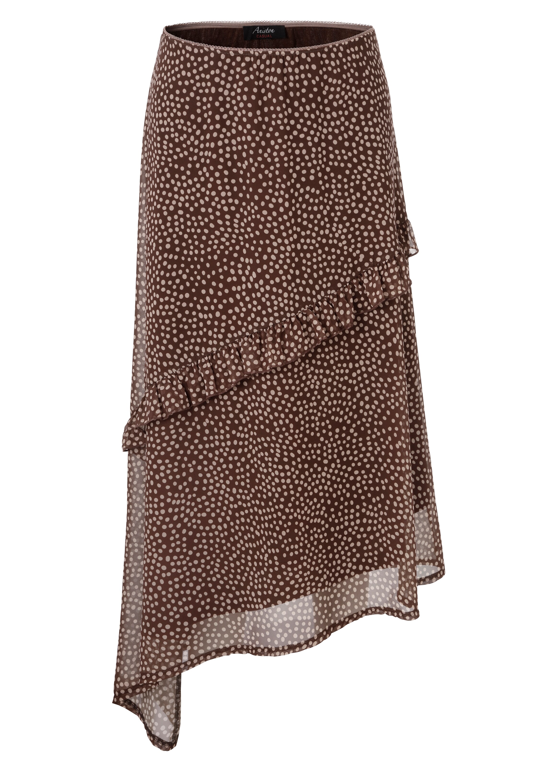 Aniston CASUAL Skirt in Brown: front