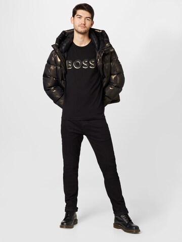 T-Shirt 'Tiburt 339' BOSS Black en noir