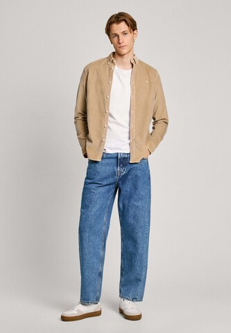 Coupe regular T-Shirt 'MILLER' Pepe Jeans en beige