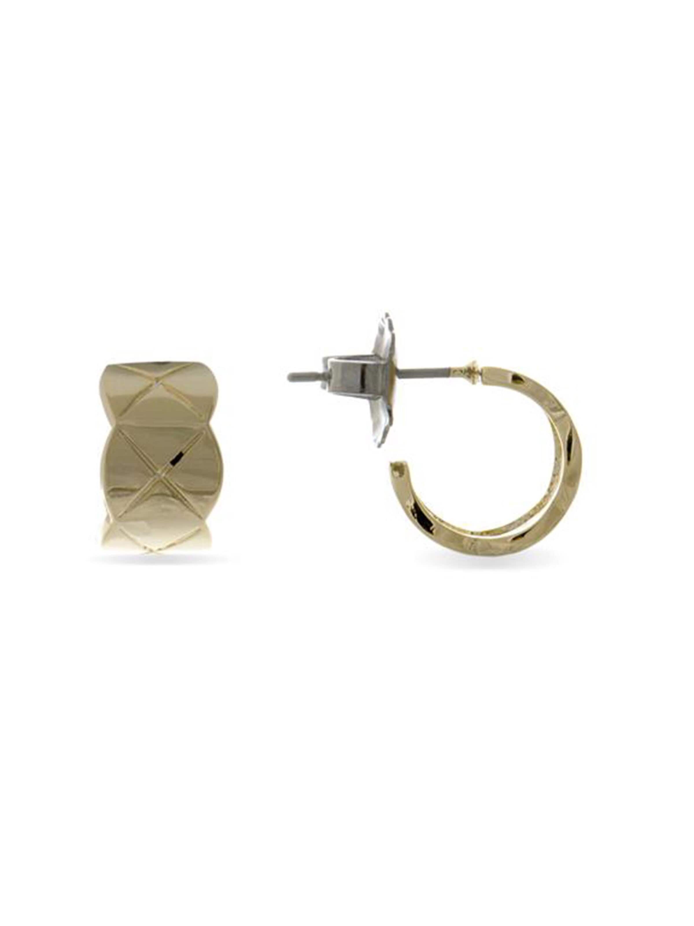 Luxenter Schmuck 'PENDIENTES 'RORAH''‌‌‌‌‌‌‌‌ in Gelb: Vorderseite
