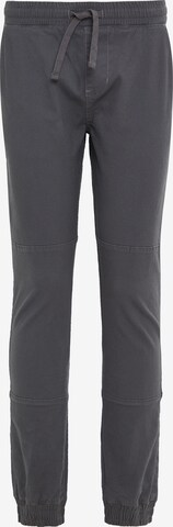Tapered Pantaloni 'Croft' di Threadbare in grigio: frontale