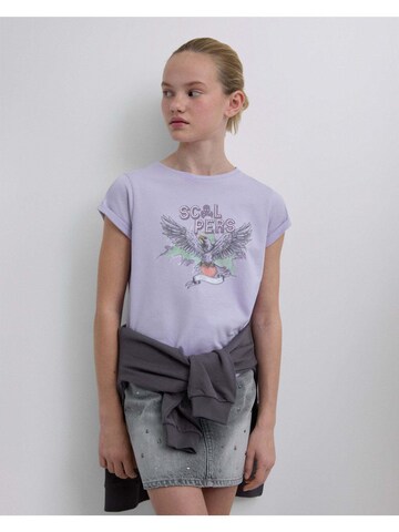 Scalpers T-Shirt 'Eagletee' in Lila