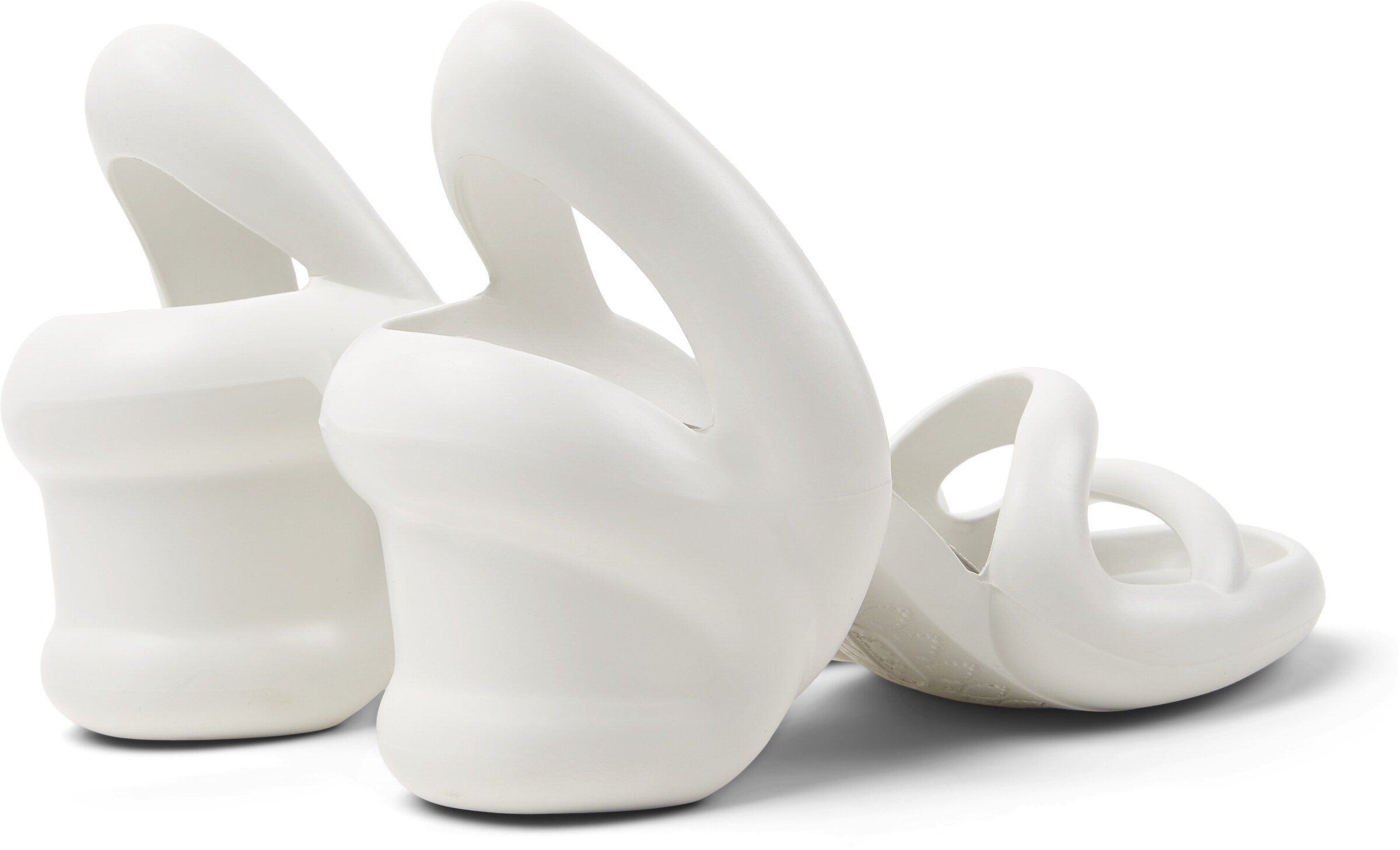 Sandalo 'Kobarah' di CAMPER in bianco