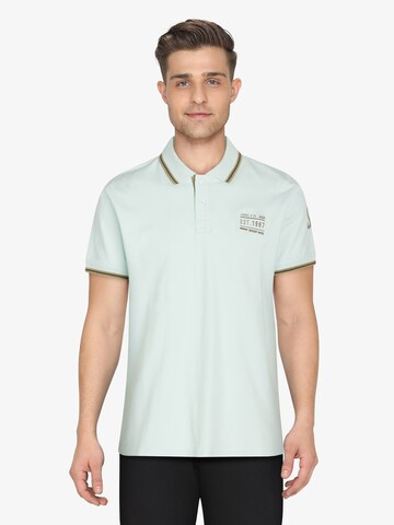 Signal Shirt in Grün: Vorderseite