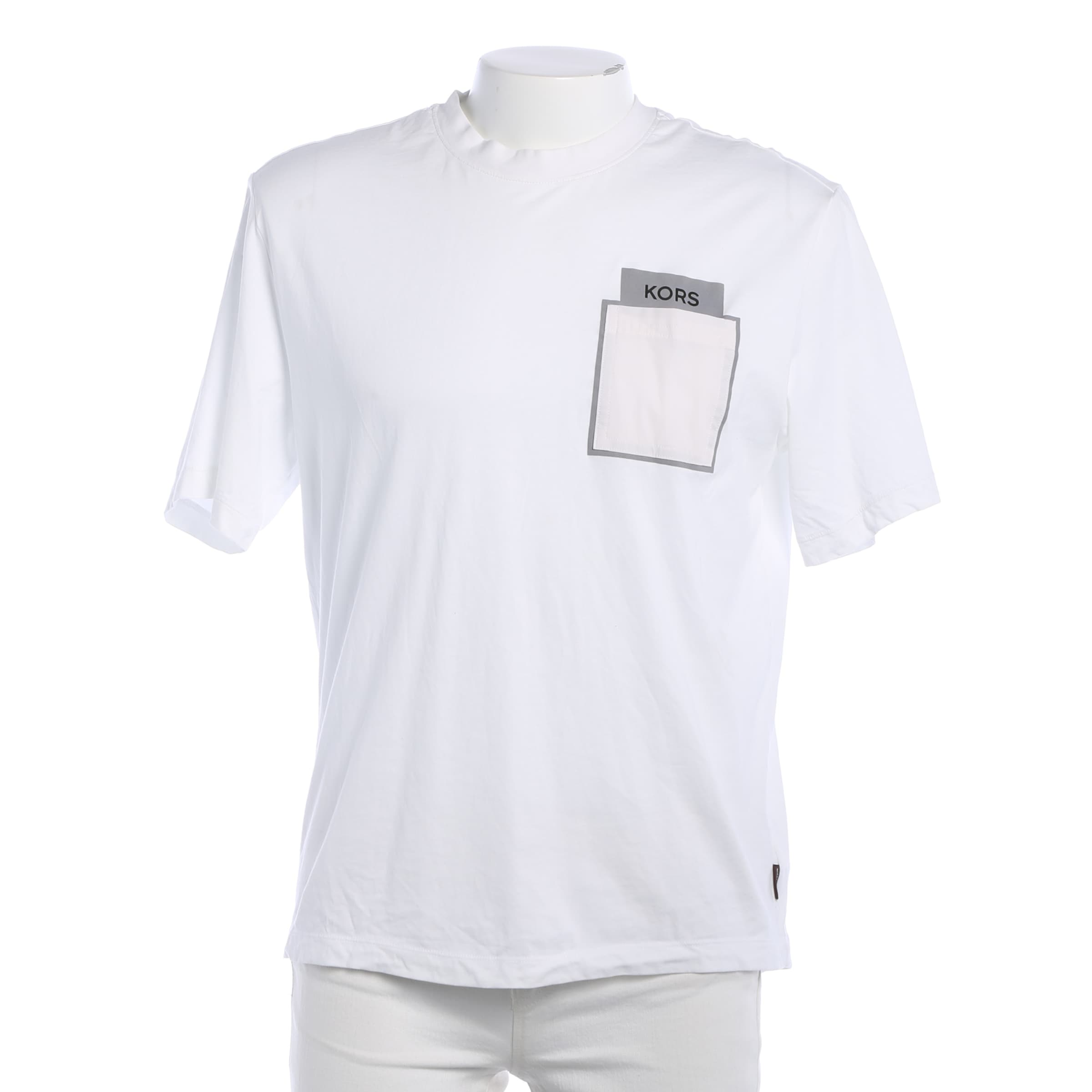 Michael Kors Shirt in S in White: front