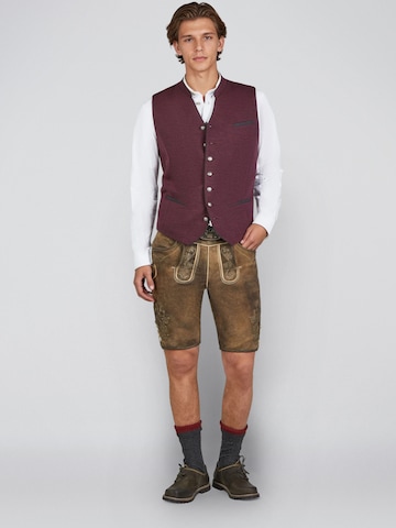 Gilet folklorique 'Halbach' SPIETH & WENSKY en rouge