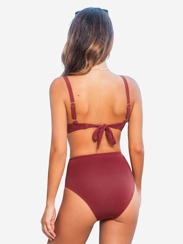 Cupshe Bustier Bikini in Rot