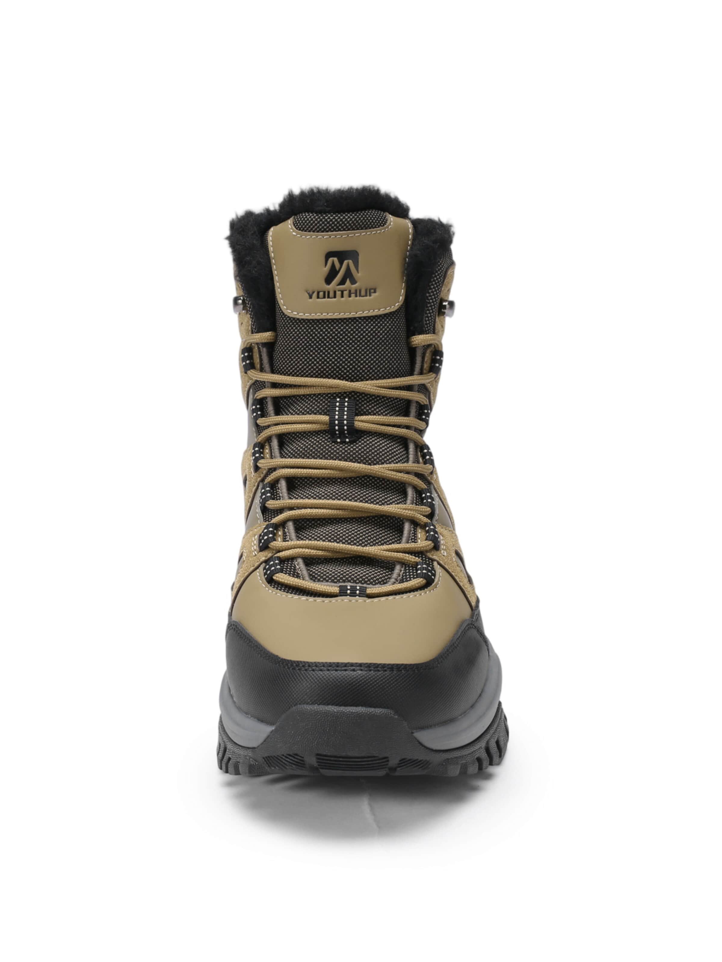 YOUTHUP Snow Boots in Brown