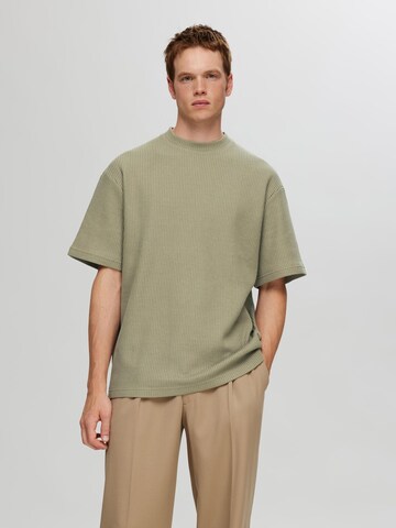 SELECTED T-Shirt in Grün: Vorderseite