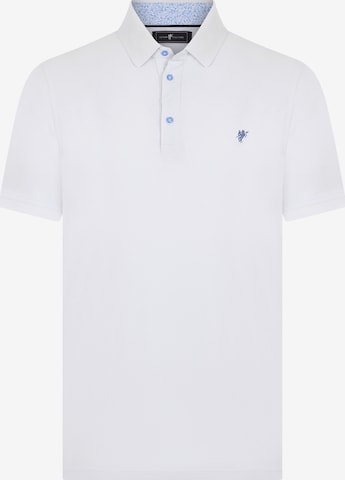 T-Shirt 'Ivan' DENIM CULTURE en blanc : devant