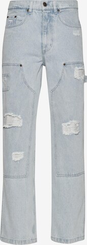Slimfit Jeans de la Karl Kani pe albastru: față