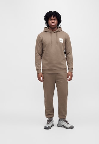 Jack & Jones Plus Joggingpak 'JJLOCK' in Grijs: voorkant