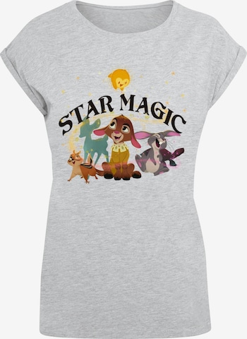 ABSOLUTE CULT T-Shirt  'Wish - Star Magic Group' in Grau: predná strana