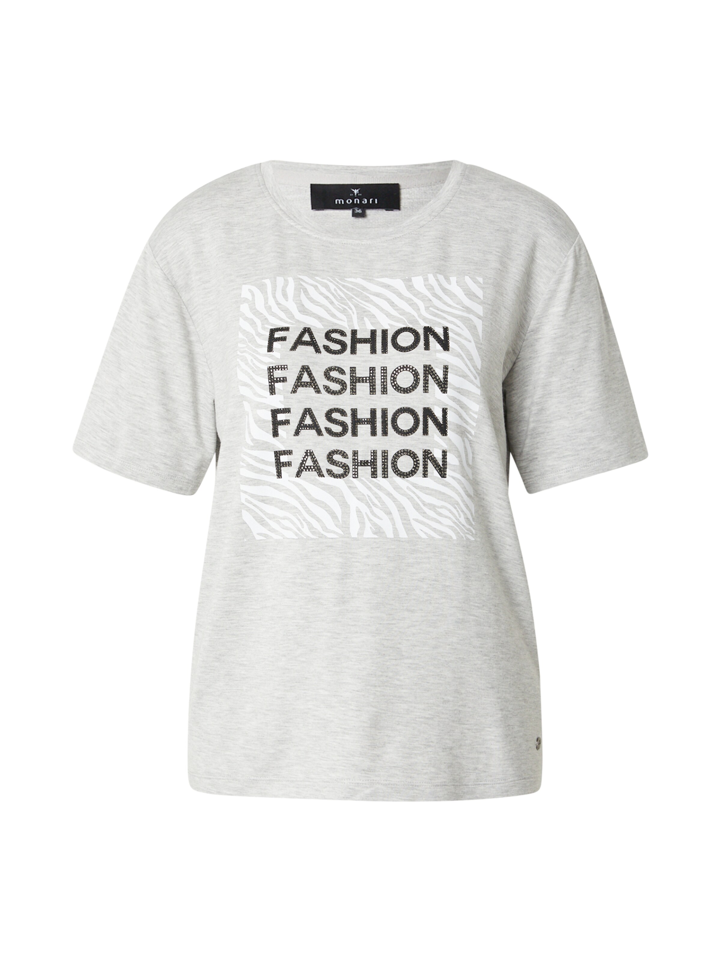 monari - Camiseta en gris: frente