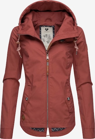 Ragwear Функциональная куртка 'Monade' в Ярко-розовый: спереди