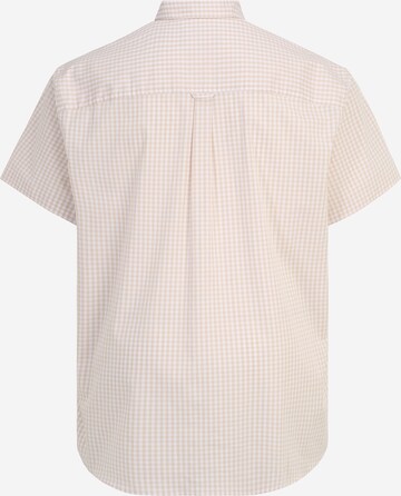 Coupe slim Chemise Lyle & Scott Big&Tall en beige