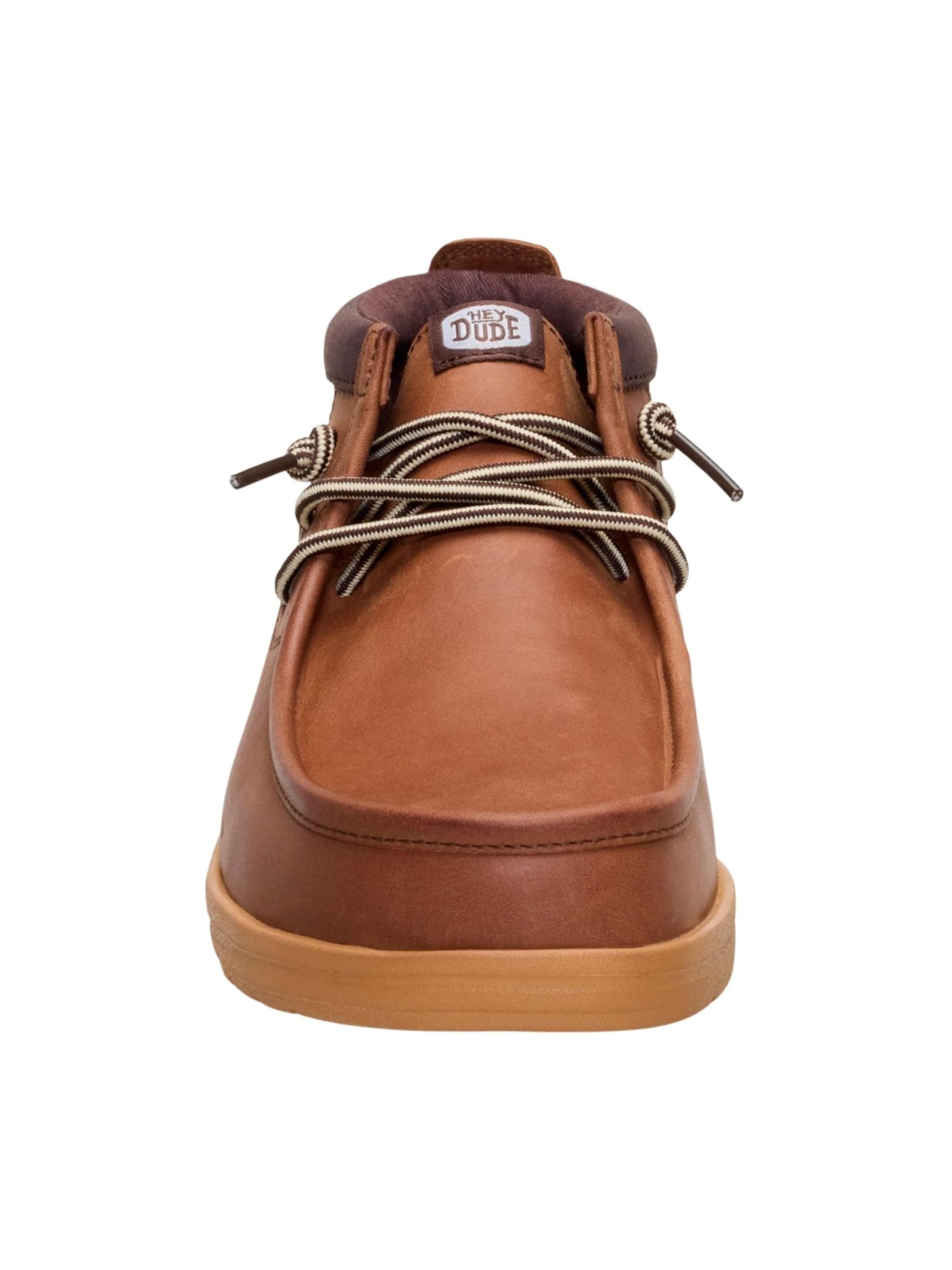 HEY DUDE Buty Chukka 'Wally Mid GripR' w kolorze brązowy