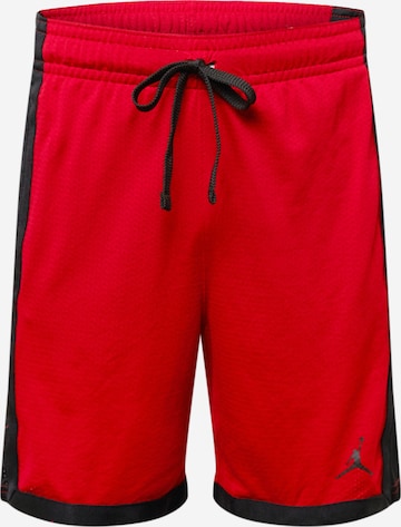 Jordan Sportbroek in Rood: voorkant