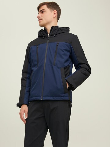 JACK & JONES Jacke 'Abel' in Blau: predná strana