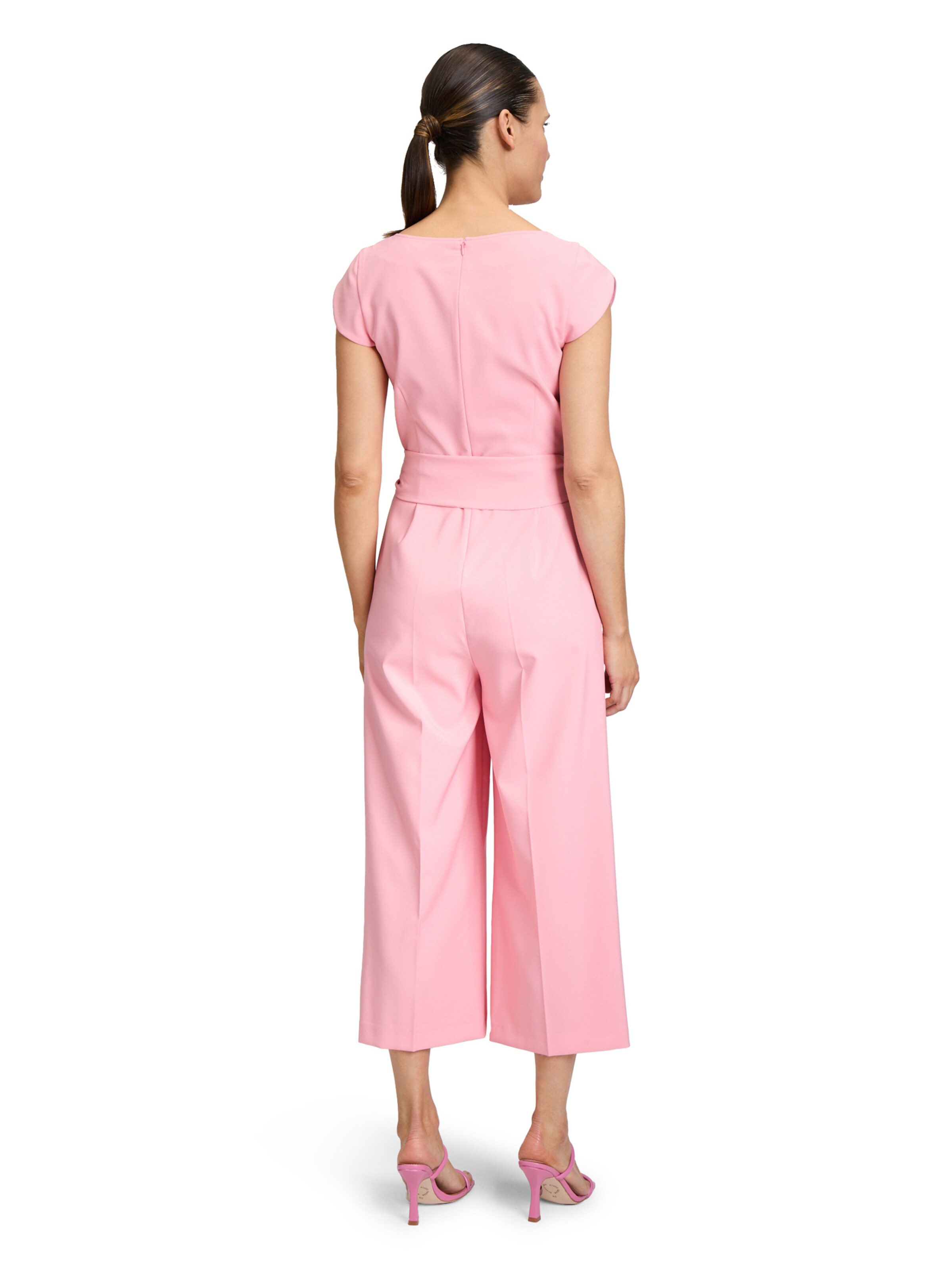 Betty Barclay Jumpsuit mit Eingrifftaschen in Pink