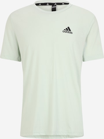 ADIDAS SPORTSWEARTehnička sportska majica 'Aeroready Designed To Move Feelready' - zelena boja: prednji dio