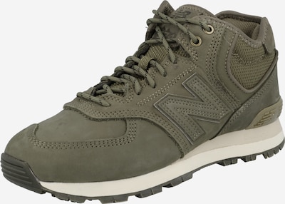 new balance Baskets basses '574' en olive, Vue avec produit