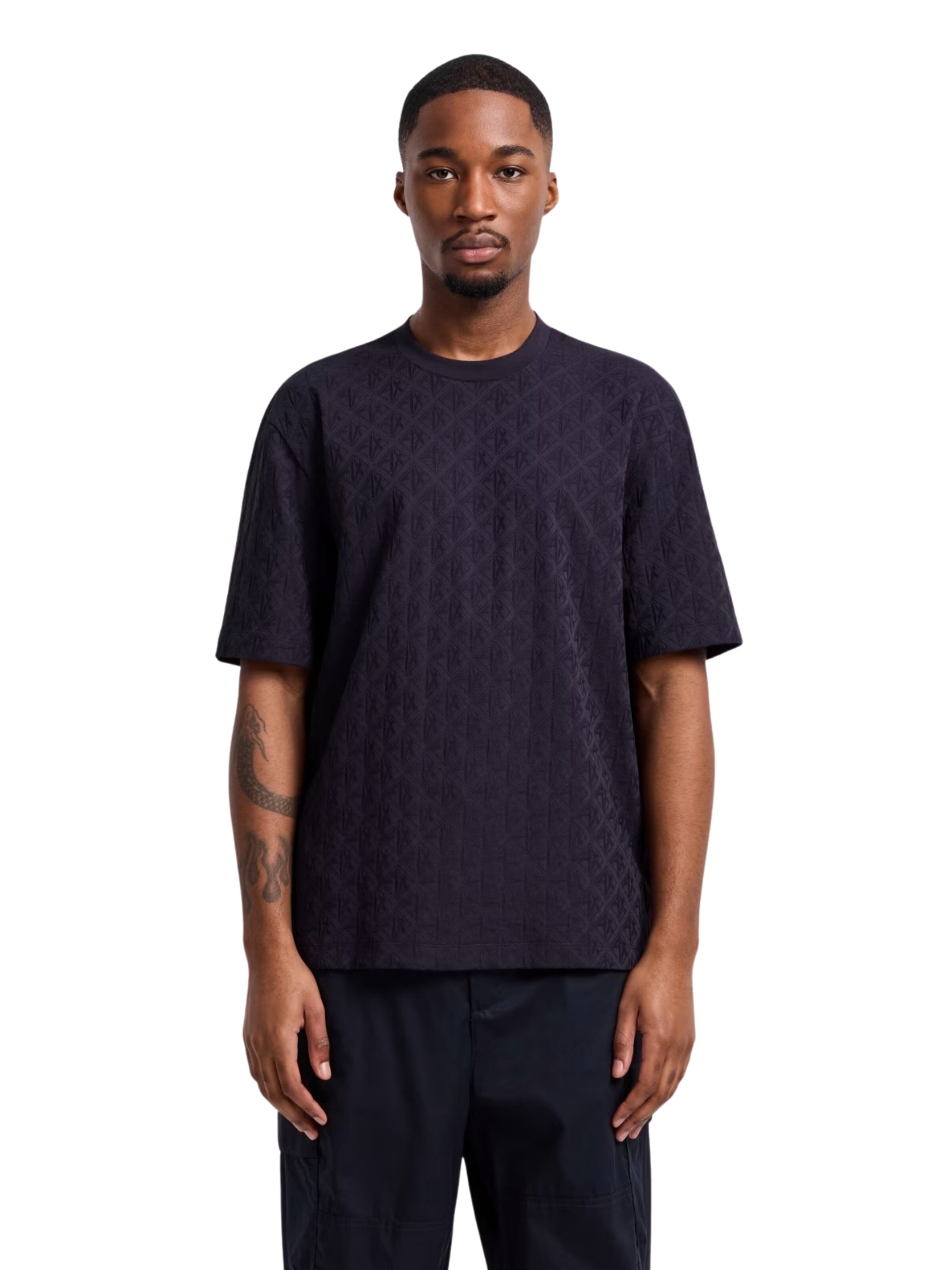 ARMANI EXCHANGE Shirt in Blauw: voorkant